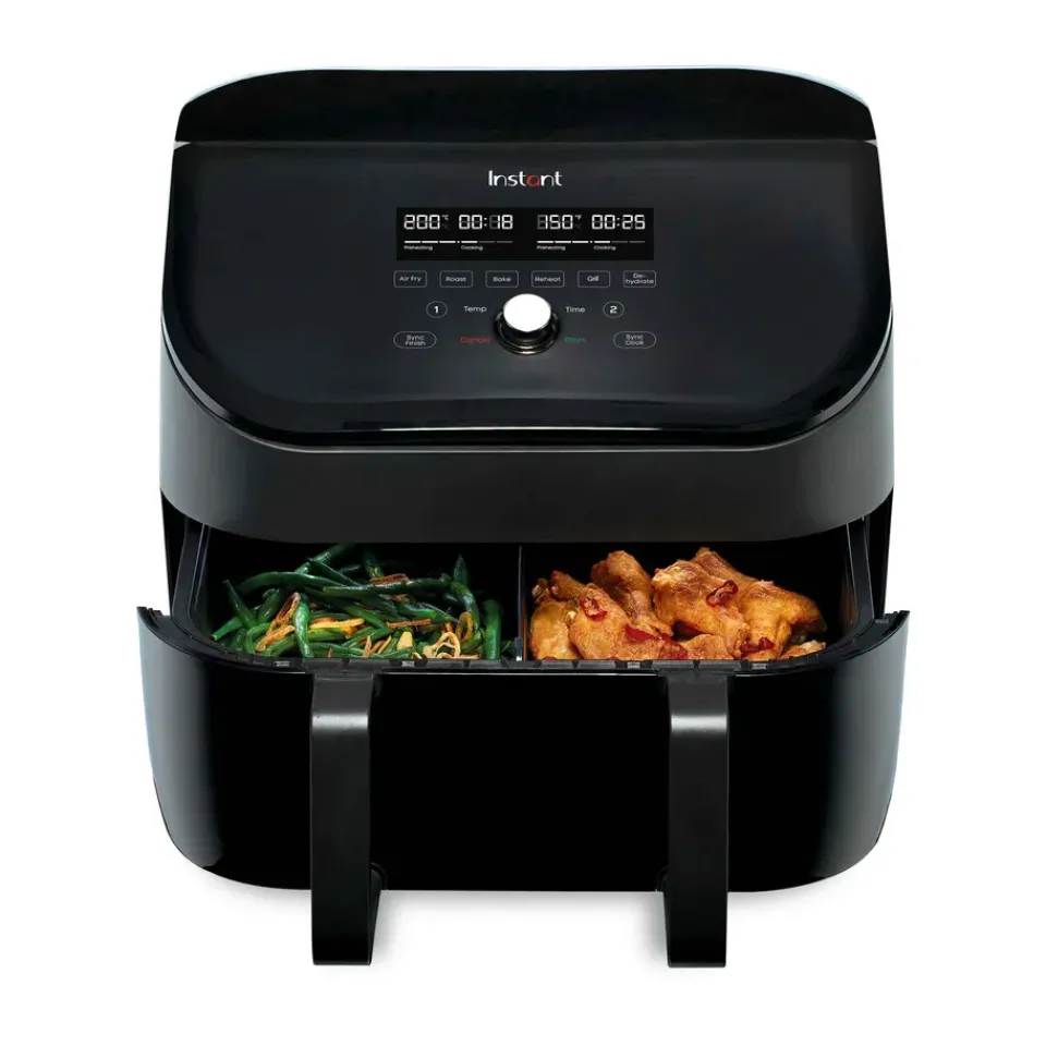 Online Instant Pot Vortex VersaZone dual air fryer 8.5 L, Black