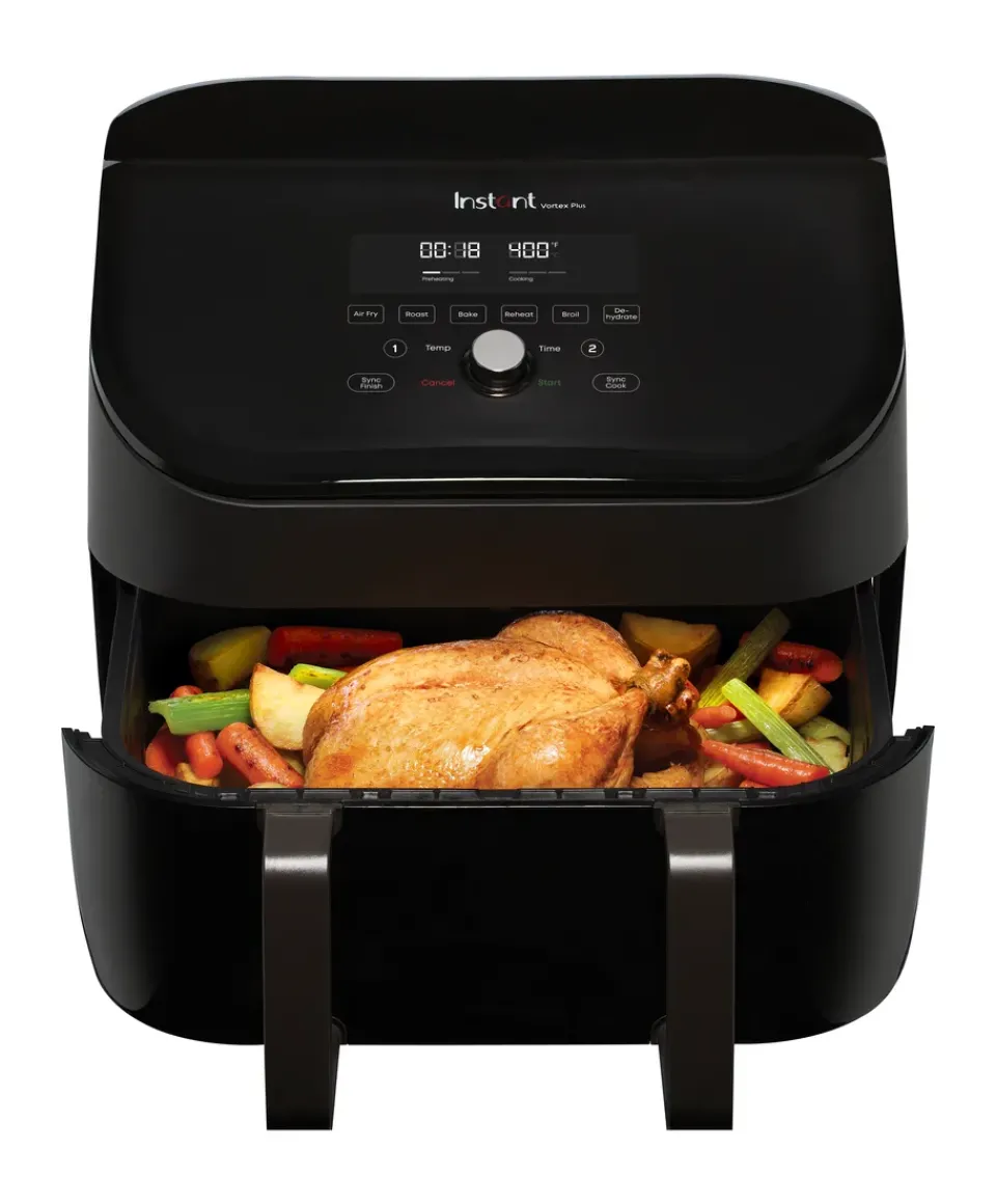 Online Instant Pot Vortex VersaZone dual air fryer 8.5 L, Black