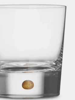 Whiskey & Cognac Glasses^Orrefors Intermezzo double old fashioned 40 cl 2-pack, Gold Gold-coloured