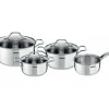 Saucepan Sets^Tefal Intuition saucepan set 7 pieces, Stainless steel