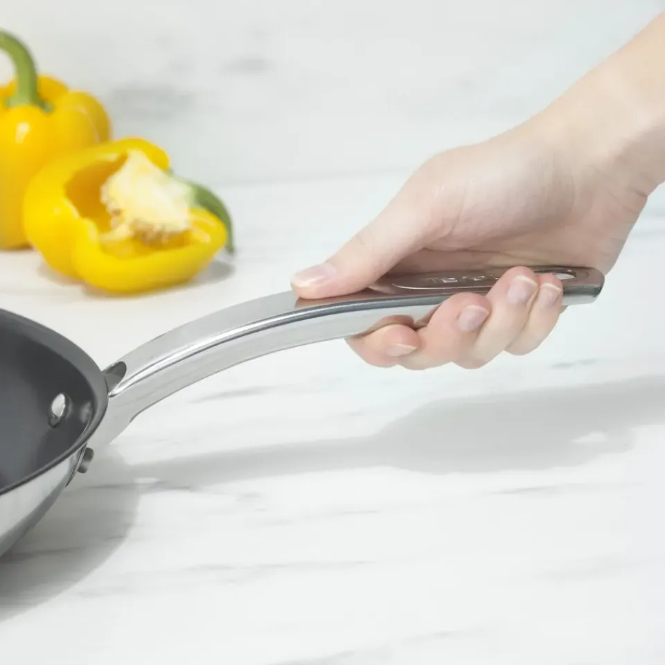 Frying Pans & Skillets^Tefal Intuition Techdome frying pan, Ø28 cm Silver-coloured