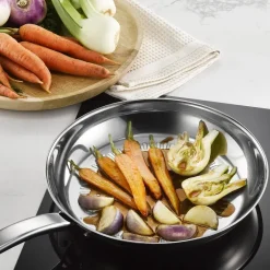Frying Pans & Skillets^Tefal Intuition Techdome frying pan, Ø28 cm Silver-coloured