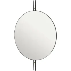Round Mirrors|Wall Mirrors^GUBI IOI wall mirror Ø80 cm, Black