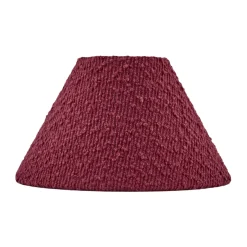 Globen Lighting Iris 20 lampshade, Bouclé burgundy Red