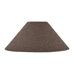 Lampshades^Globen Lighting Iris 45 lampshade, Bouclé mocha Brown