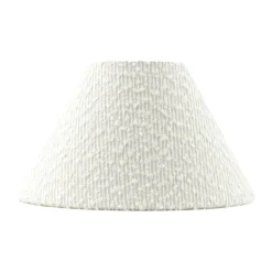 Lampshades^Globen Lighting Iris 20 lampshade, Bouclé White