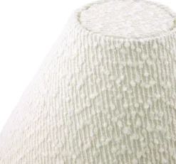 Lampshades^Globen Lighting Iris 20 lampshade, Bouclé White