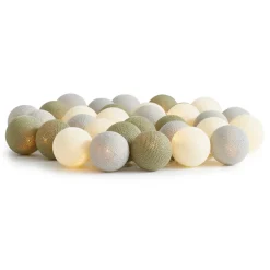 Discount Irislights Iris lights Garden, 20 balls GreyGreenWhite