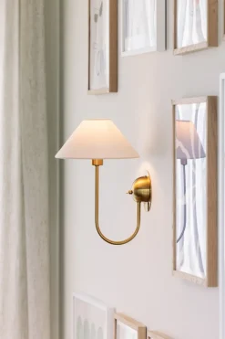 Reading Lamps|Wall Lights^Globen Lighting Iris wall lamp, Cream White