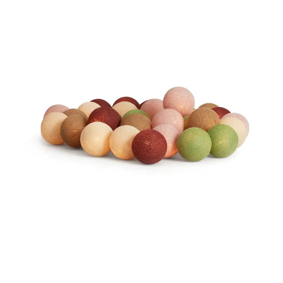 String Lights & Decorative Lighting^Irislights Autumn, 35 balls Brown