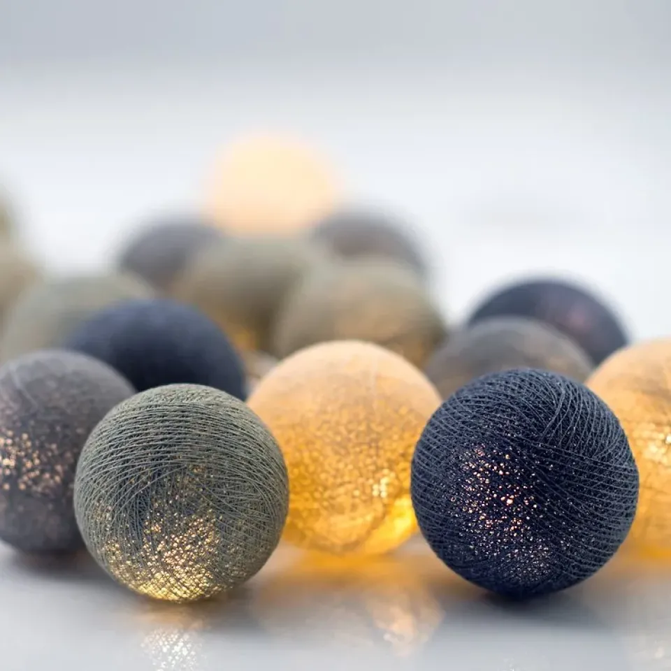 Best Irislights Breeze, 35 balls BeigeBlueGreyGreen