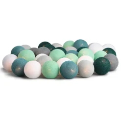 Best Irislights Cactus, 35 balls GreenTurquoise