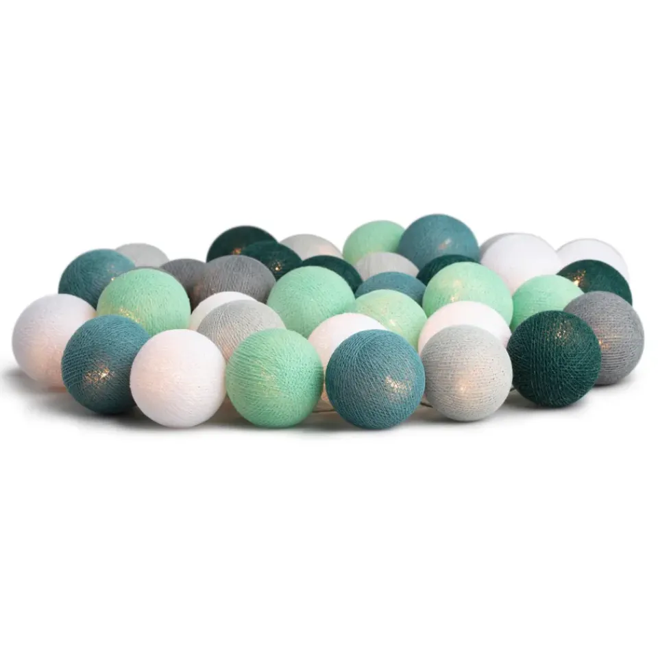 Discount Irislights Cactus, 20 balls GreenTurquoise
