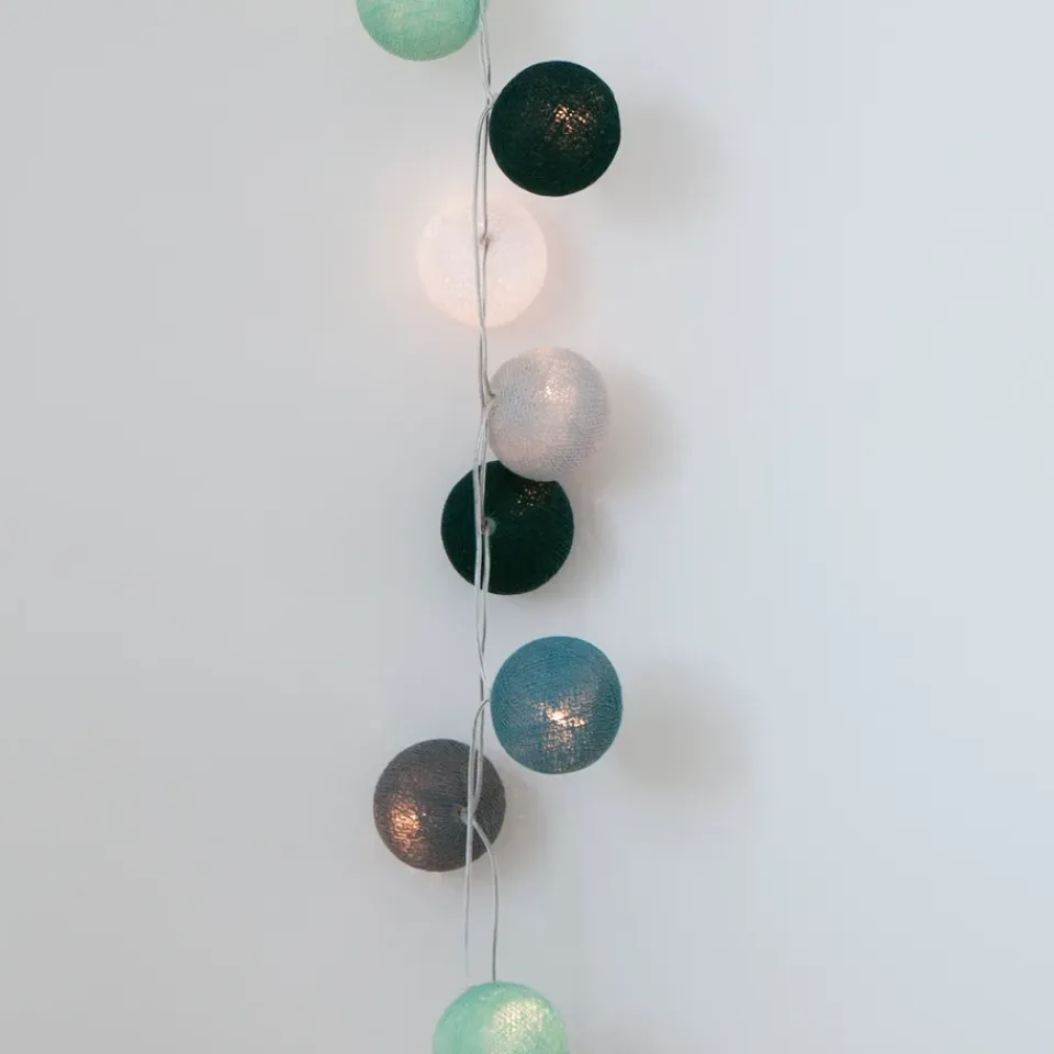 Discount Irislights Cactus, 20 balls GreenTurquoise