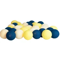 Children's Lamps|String Lights & Decorative Lighting^Irislights Celebrations, 20 balls BlueYellow