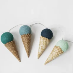 Children's Lamps|String Lights & Decorative Lighting^Irislights Cool Mint, 20 balls BlueGreyGreen