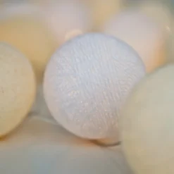 Irislights Creamy , 20 balls White