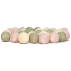 String Lights & Decorative Lighting^Irislights Dunes, 35 balls BeigeGreen