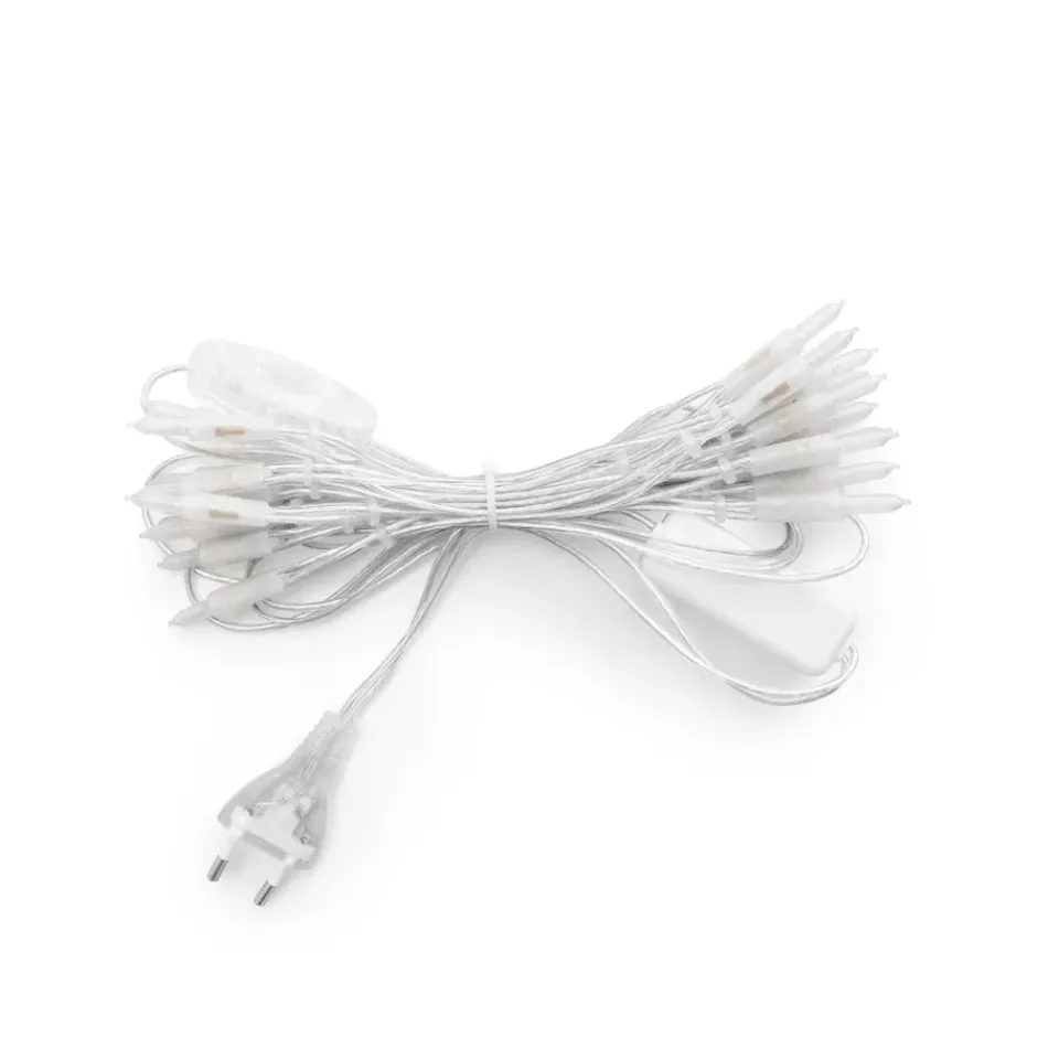 Spare Parts To Lamps^Irislights extra light chain, 20 balls Transparent