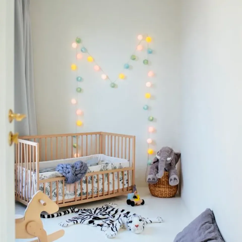 Children's Lamps|String Lights & Decorative Lighting^Irislights Fairytale, 35 balls YellowTurquoise