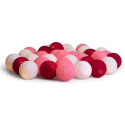 Online Irislights Flamingo, 35 balls White