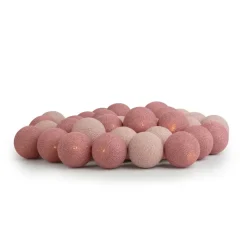 Children's Lamps|String Lights & Decorative Lighting^Irislights French rose, 20 balls Pink