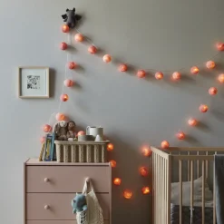 Children's Lamps|String Lights & Decorative Lighting^Irislights French rose, 20 balls Pink