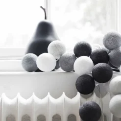 Irislights Graphic Grey, 20 balls GreyBlackWhite