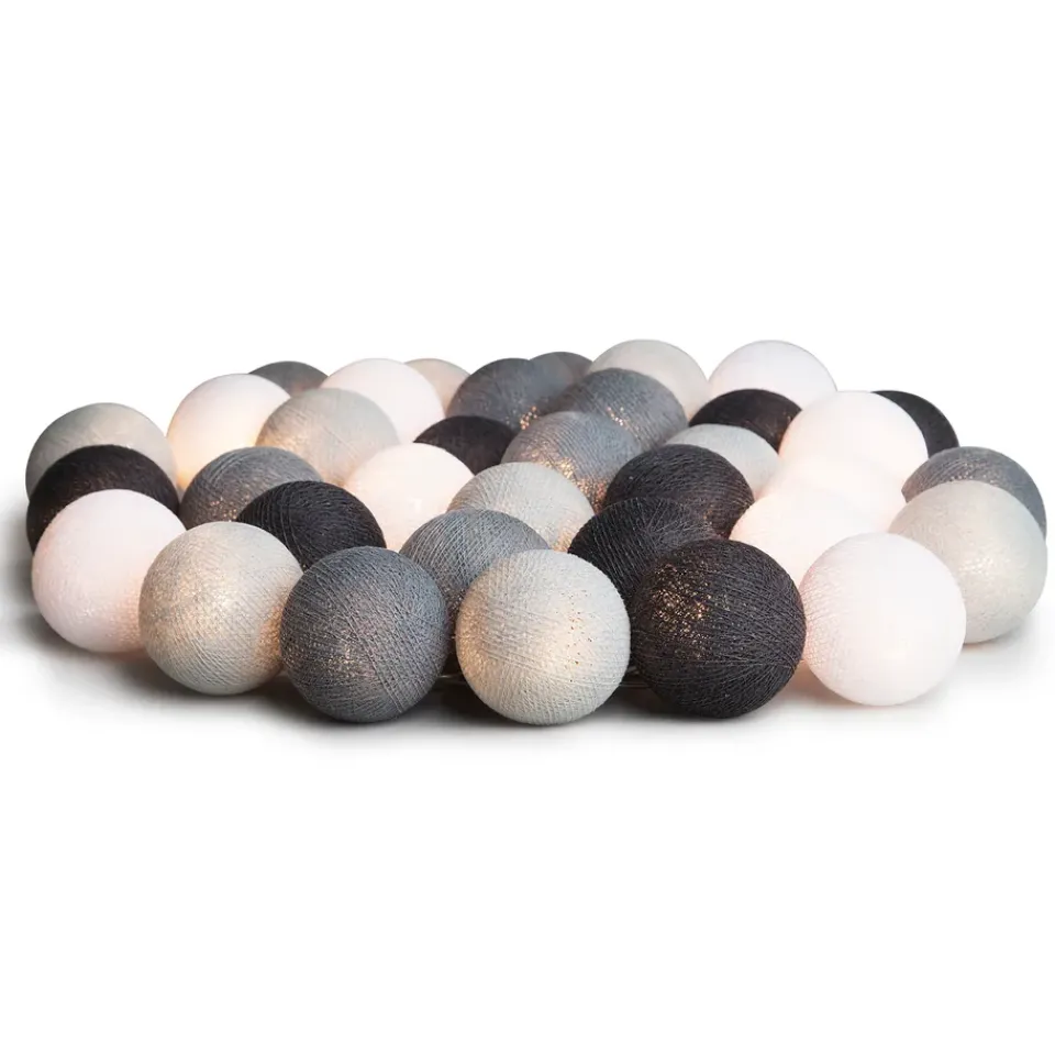 Hot Irislights Graphic Grey, 35 balls BeigeGreyBlack