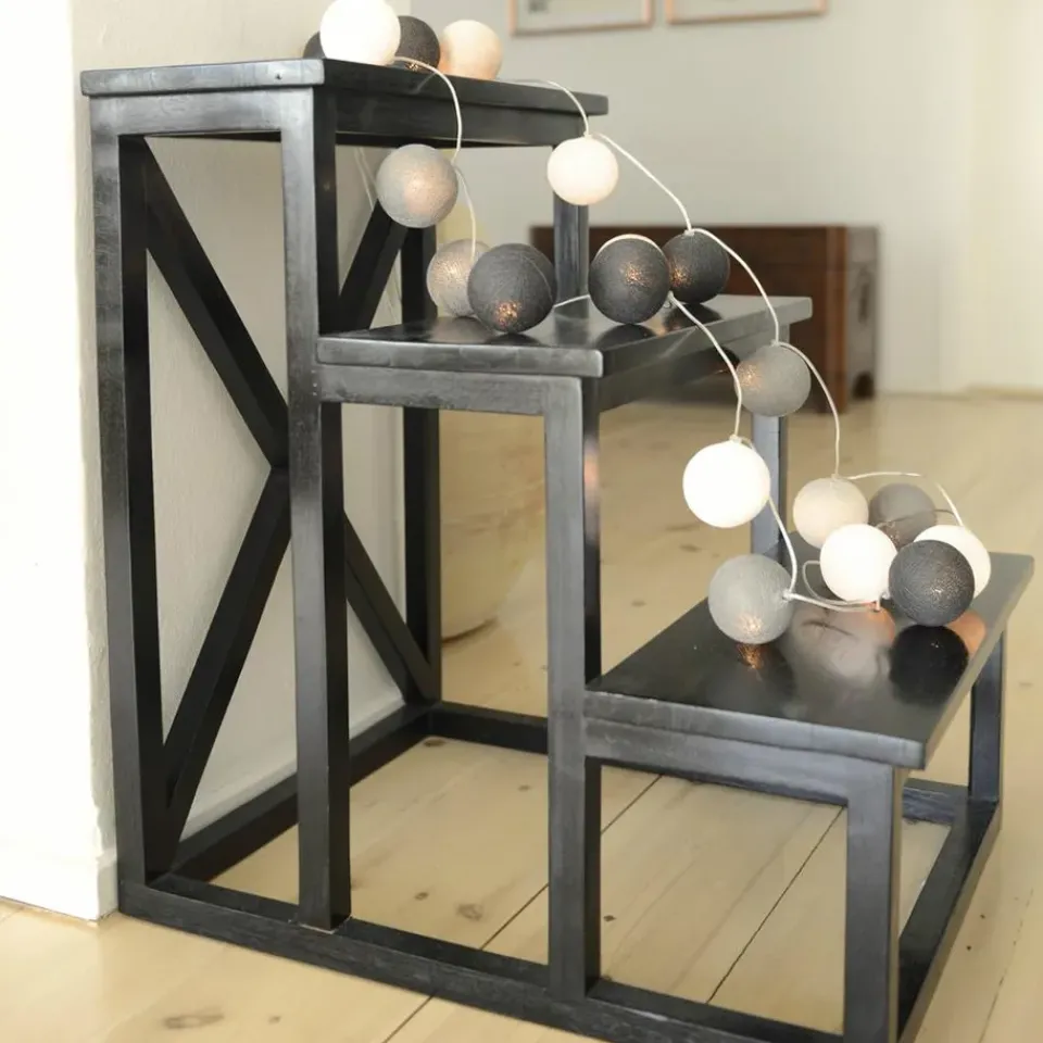 Hot Irislights Graphic Grey, 35 balls BeigeGreyBlack