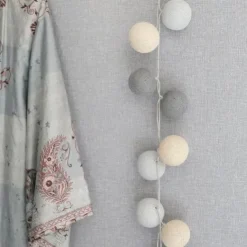 Online Irislights Greige, 20 balls BeigeGrey