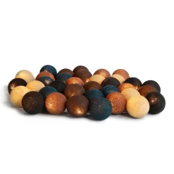 String Lights & Decorative Lighting^Irislights Hazel, 35 balls BeigeBlueBrown