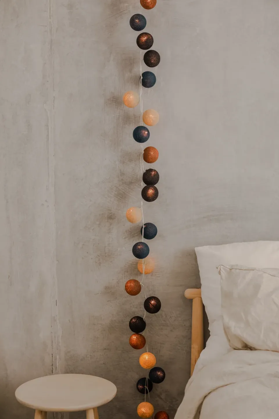 String Lights & Decorative Lighting^Irislights Hazel, 35 balls BeigeBlueBrown