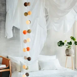 Children's Lamps|String Lights & Decorative Lighting^Irislights Morning mist, 35 balls BeigeBrownOrange