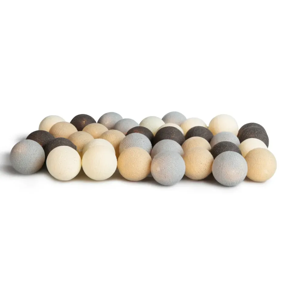 Children's Lamps|String Lights & Decorative Lighting^Irislights Shades, 35 balls BeigeGreyMulti