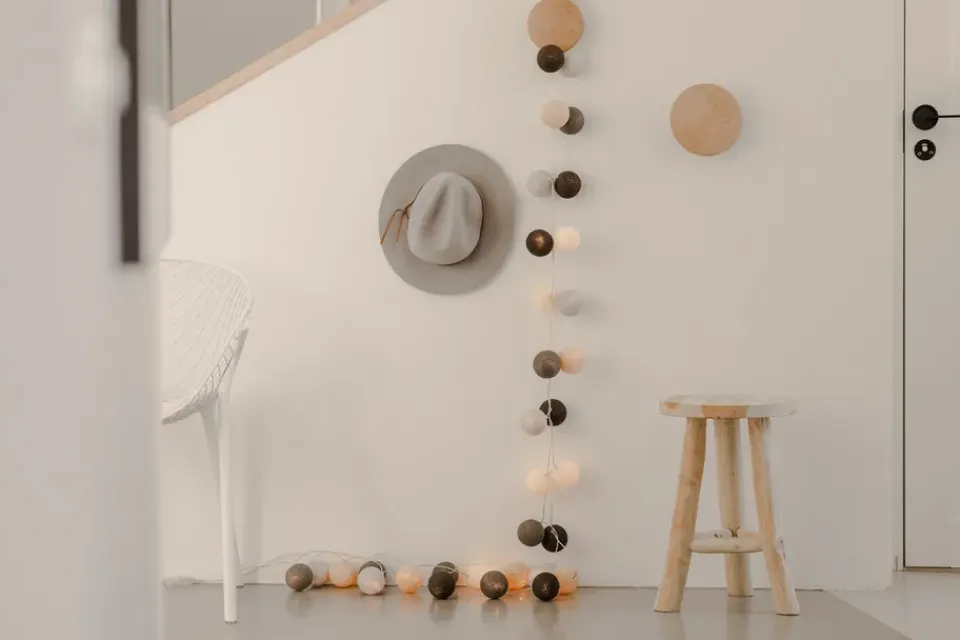 Children's Lamps|String Lights & Decorative Lighting^Irislights Shades, 35 balls BeigeGreyMulti