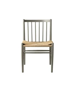 Sale FDB Møbler J80 chair, Beech moss painted-nature Grey