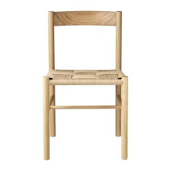 Best FDB Møbler J178 Lønstrup chair v2, Oak nature lacquered-papercord Beige