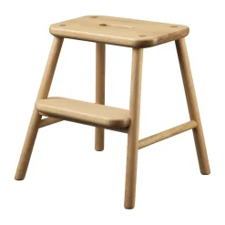 FDB Møbler J180 Sønderup step stool, Oak nature oiled Brown
