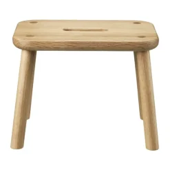Discount FDB Møbler J181 Sønderup step stool, Oak nature oiled Brown