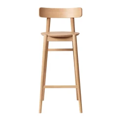 Bar Stools^FDB Møbler J184 Øst bar stool 75 cm, Oak nature lacquered Beige