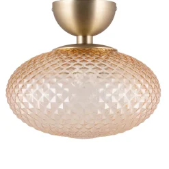 Hot Globen Lighting Jackson ceiling lamp Ø28 cm, Amber PinkTransparent