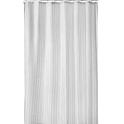 Shower Curtains^Etol Design Jacquard shower curtain , 180x200 cm White