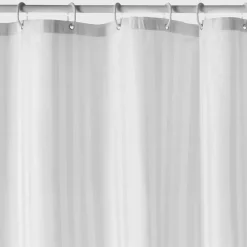 Shower Curtains^Etol Design Jacquard shower curtain , 180x200 cm White