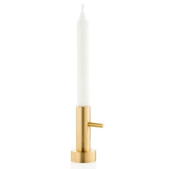Best Fritz Hansen Jaime Hayon Single candle holder brass, #1 Gold-coloured