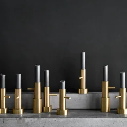 Best Fritz Hansen Jaime Hayon Single candle holder brass, #1 Gold-coloured