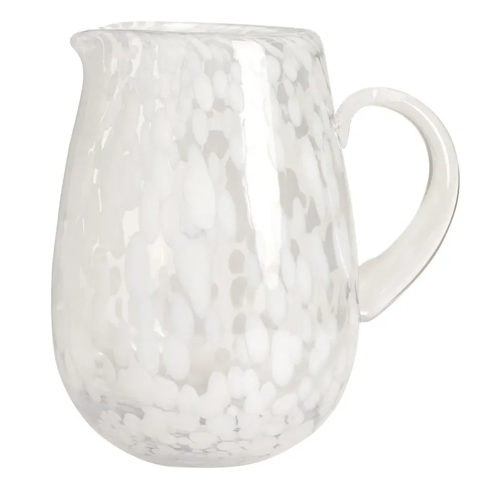 Clearance OYOY Jali water carafe, White