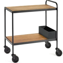 Serax James serving trolley, Black