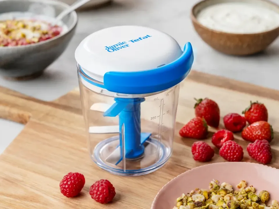 Graters^Tefal Jamie Oliver Chop & Shaker, Blue