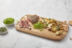 Tefal Jamie Oliver cutting board, Large 28x49 cm Beige